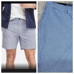 NWT! BANANA REPUBLIC Aiden seersucker shorts